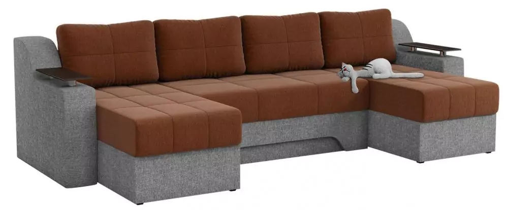 П-образный диван Сенатор дизайн 4