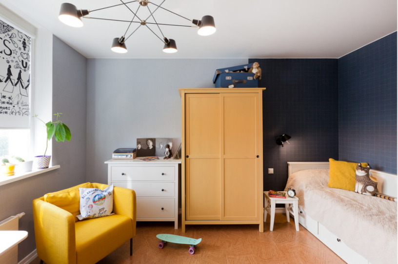 Дизайн детской комнаты 12 м²