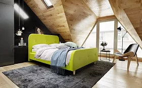 Кровать двуспальная Афина 7 140 с ПМ дизайн 6