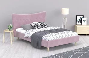 Мягкая кровать Финна 160 дизайн 7 