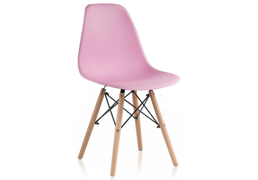 Пластиковый стул Eames PC-015 light pink