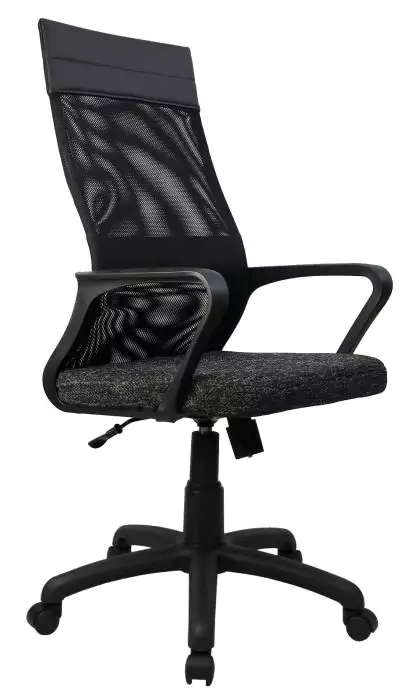 Кресло Riva Chair RCH 1166 TW PL черное