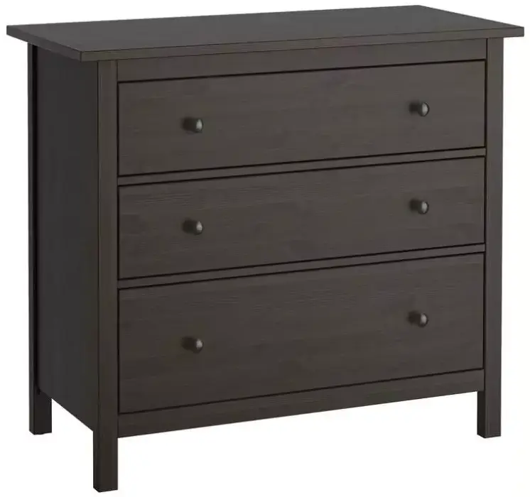 Комод с 3 ящиками HEMNES дизайн 2