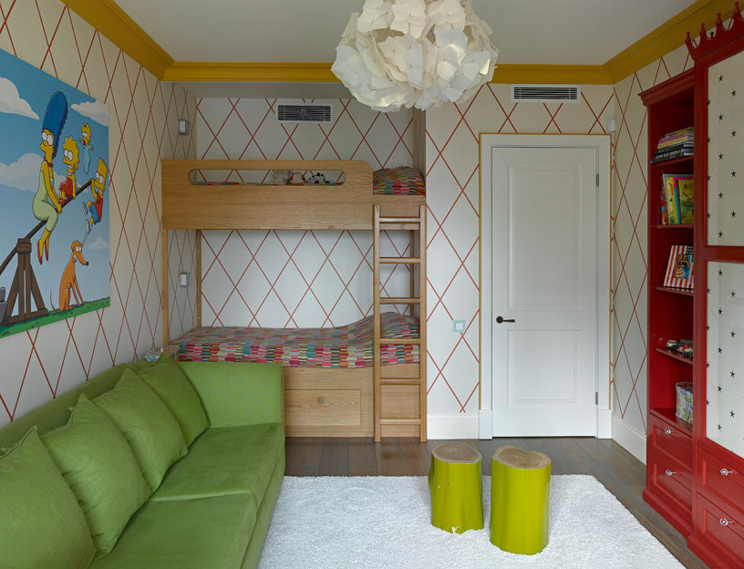 Дизайн интерьера детской комнаты 10 кв м