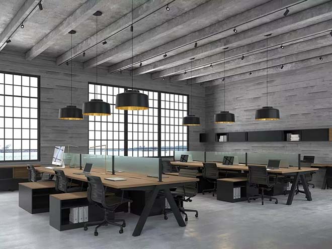 Офис в стиле лофт - фото, идеи оформления интерьера офиса в стиле лофт