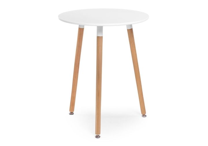 Стол Lorini 60 white / wood, Белый