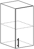 Шкаф верхний ШВ 400 арт153